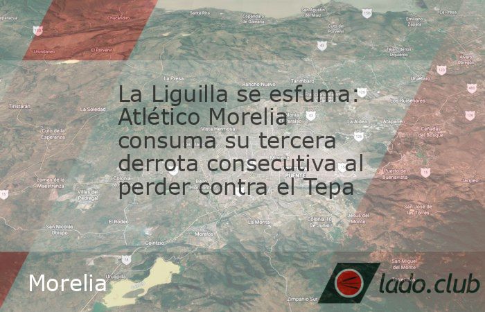 Con la derrota en la Jornada 10, los Canarios del Atlético Morelia se posicionan al momento en la posición 10 de la clasificación general y el panorama rumbo a la Liguilla no es alentadorLa entrada