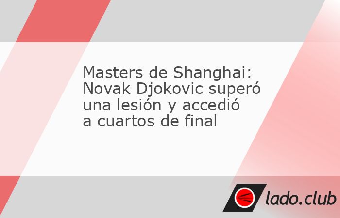 Novak Djokovic superó problemas de lesiones y un calor sofocante para derrotar a Jaume Munar y continuar su apuesta por un quinto título del Masters de Shanghai.El 24 veces campeón de Grand Slam lu