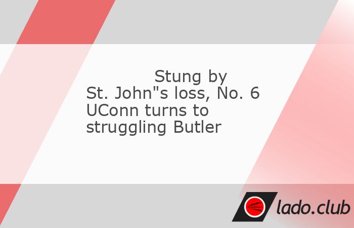  Coming off its first loss in nearly three months, No. 6 UConn stays on the road with a trip to Indianapolis, Ind. on Wednesday to take on Butler.,The  