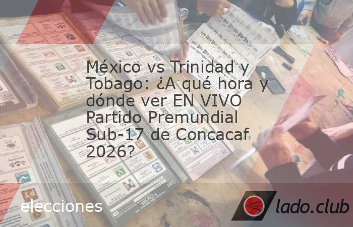 La Selección Mexicana Sub 17 enfrenta su último compromiso del Premundial de Concacaf ante Trinidad y Tobago. El Tricolor ha tenido un buen paso por este torneo marchando invicto en el Grupo A, y bu