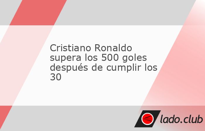 El delantero portugués Cristiano Ronaldo, jugador del Al Nassr saudí, sigue haciendo historia en el camino hacia la consecución de su gol 1.000 y superó los 500 goles después de cumplir los 30 a�