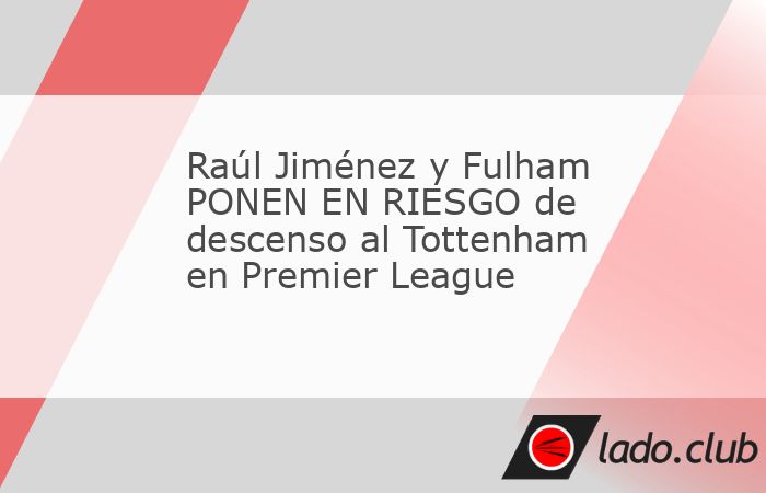 El Fulham consiguió una victoria importante en casa al imponerse 2-1 al Tottenham en Craven Cottage, resultado que impactó en la parte baja de la clasificación de la Premier League. El conjunto loc