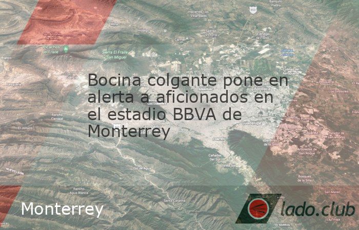 De la redacciónEl Buen Tono Monterrey, NL.– Un momento de tensión se vivió este miércoles en el estadio BBVA, cuando una bocina quedó colgando del techo del inmueble durante el partido entre Ra