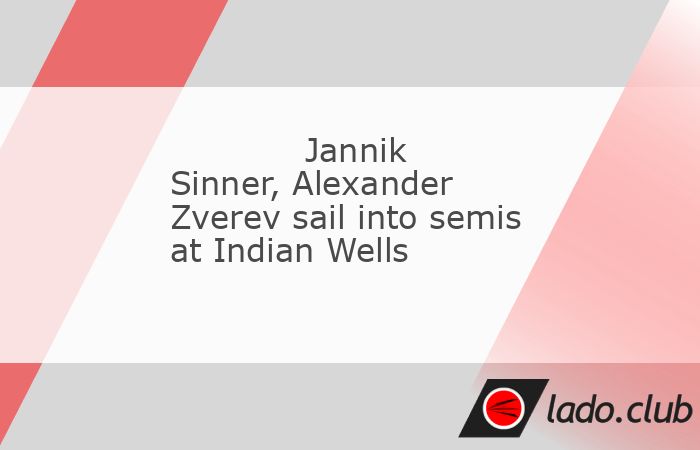  No. 2 seed Jannik Sinner of Italy needed just 66 minutes to show No. 25 seed Learner Tien the door, prevailing 6-1, 6-2 in the quarterfinals of the BN 