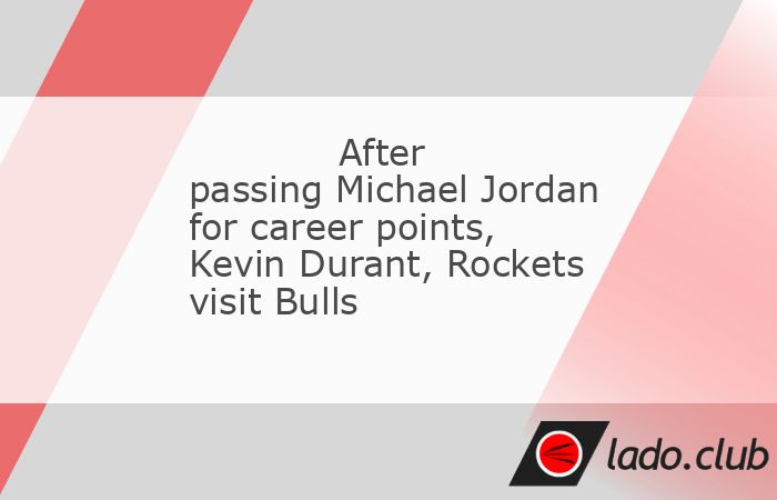  Chicago Bulls fans still revere Michael Jordan nearly 30 years after the franchise icon played his last game for the team.,Houston star Kevin Durant,  