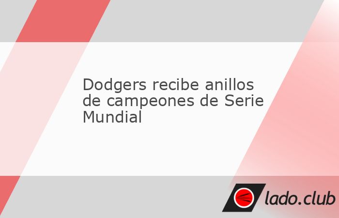 Los Ángeles Dodgers reciben joyas de campeón de Serie Mundial para celebrar títulos consecutivos en 2024 y 2025.