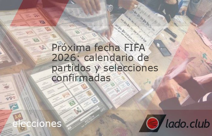 La expectativa por el Mundial 2026 crece con la confirmación de la cartelera para la próxima Fecha FIFA. Los aficionados ya marcan en el calendario el inicio de la actividad, que comenzará formalme