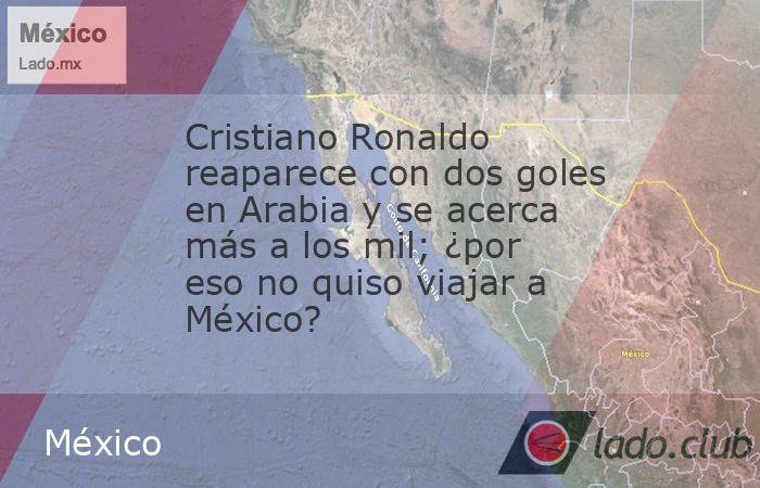 Al astro portugués lideró el nuevo triunfo del Al Nassr dentro del futbol árabe y subió su cuota de anotaciones para acercarse al milenio