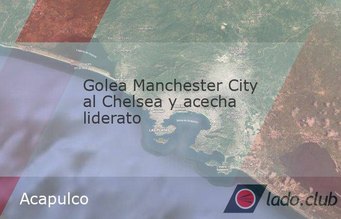 Inglaterra 12 de abril de 2026 .-El Manchester City volvió a la conversación por el título de la Premier League al golear 3-0 al Chelsea y ponerse a seis puntos del Arsenal.Los Citizens tuvieron qu
