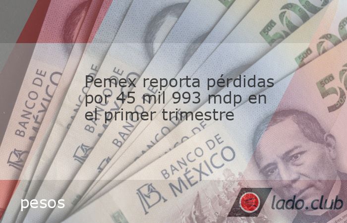 Pemex reporta pérdidas por 45 mil 993 mdp en el primer trimestre - Club ...