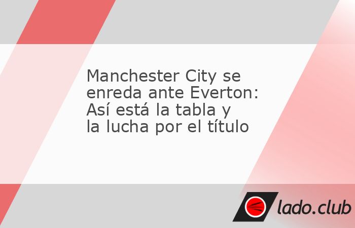 El Manchester City sufrió más de la cuenta en su visita al Hill Dickinson Stadium por la fecha 35 de la Premier League 2025-26. En un partido de locura que terminó 3-3, el equipo de Pep Guardiola l
