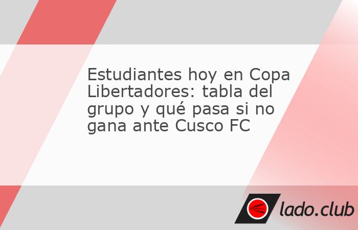 Estudiantes de La Plata afronta un desafío clave en la cuarta fecha de la fase de grupos de la Copa Libertadores 2026, donde deberá visitar a Cusco FC en la ciudad imperial del Perú. El equipo diri
