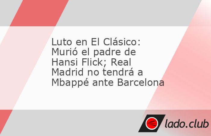 El Real Madrid no contará con el lesionado Kylian Mbappé para el clásico del domingo que podría sellar un segundo título consecutivo de la liga española del Barcelona, que estará de luto tras l