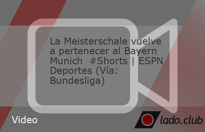 La Meisterschale vuelve a pertenecer al Bayern Munich  #Shorts | ESPN Deportes (Vía: Bundesliga)