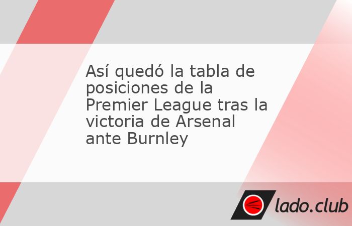 Los Gunners vencieron a los Clarets y quedaron a un paso de ser campeones de la Primera División de Inglaterra tras 22 años. Por la Jornada 37 de la Premier League 2025-26, Arsenal derrotó 1-0 al B