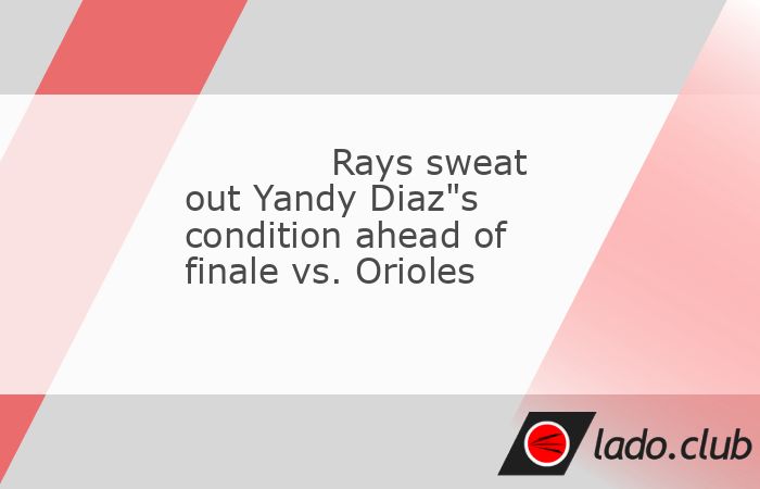  The Tampa Bay Rays hope Yandy Diaz will be available on Wednesday afternoon as they attempt to extend their hot start.,The Rays will be in search of t 