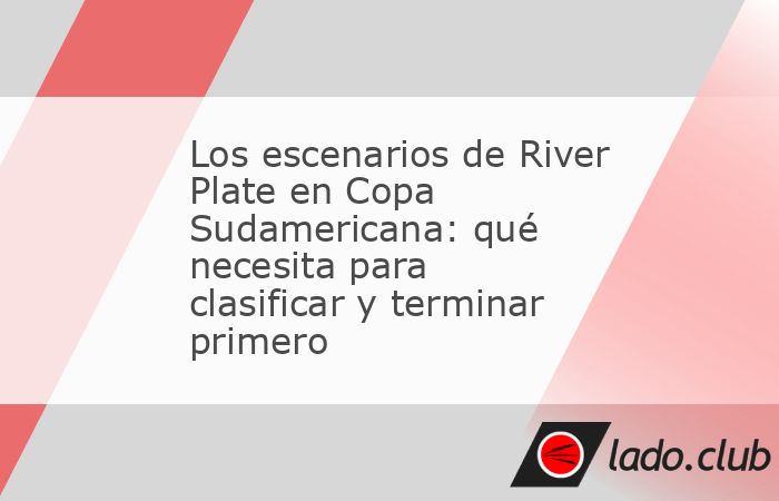 River Plate afronta una jornada clave en la Copa Sudamericana 2026. El conjunto dirigido por Eduardo “Chacho” Coudet recibe a Bragantino en el Monumental por la quinta fecha de la fase de grupos s