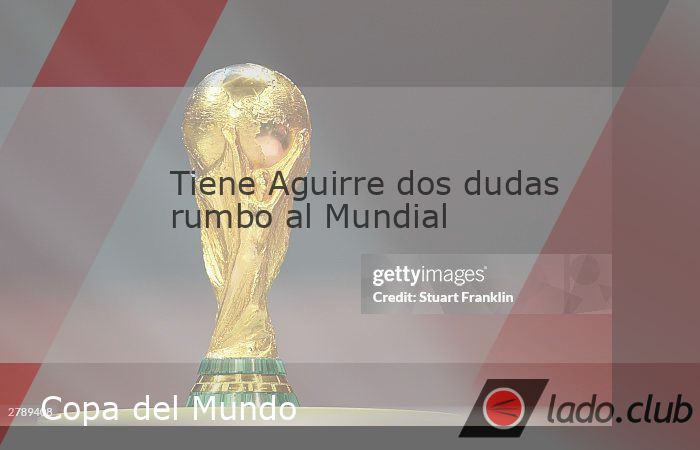 A falta de 19 días para el inicio de la Copa del Mundo, Javier Aguirre ya solo tiene dos dudas para terminar de definir la convocatoria de la Selección Mexicana.Después del partido amistoso ante Gh
