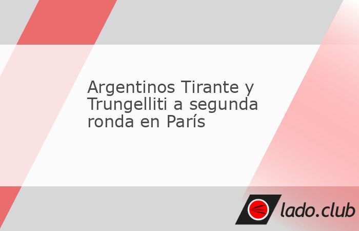 París, 24 may (Prensa Latina) Los tenistas argentinos Thiago Agustín Tirante y Marco Trungelliti se impusieron hoy en la primera ronda del torneo Abierto Roland Garros, segundo Grand Slam de la temp