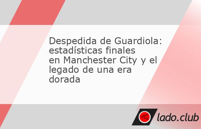 El fútbol internacional asiste al cierre del ciclo más influyente y exitoso de la época moderna en el balompié británico. El estratega catalán Pep Guardiola anunció su salida definitiva del Man