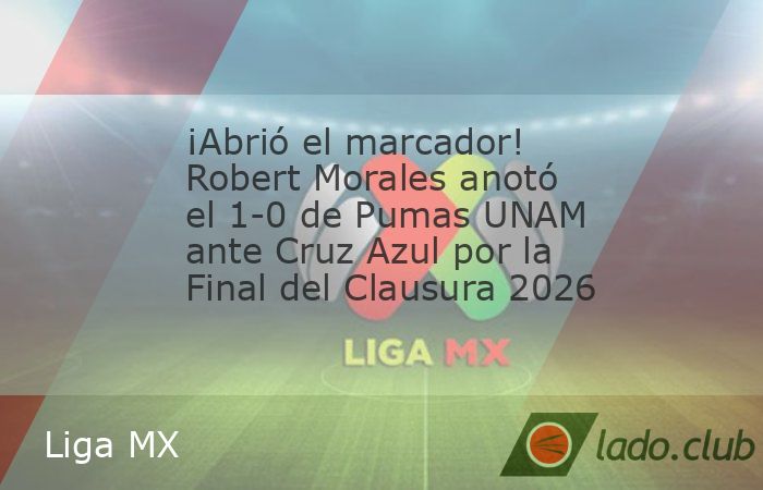 El delantero paraguayo marcó el 1-0 de los Universitarios ante la Máquina Cementera por el juego de Vuelta de la Final de la Primera División de México. En el marco del juego de Vuelta de la Final