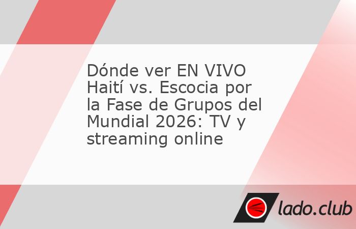 Repasa la información más destacada para no perderte un interesante encuentro. La actividad del Mundial no detiene su ritmo. Este sábado por la tarde-noche mexicana se enfrentan Haití y Escocia po