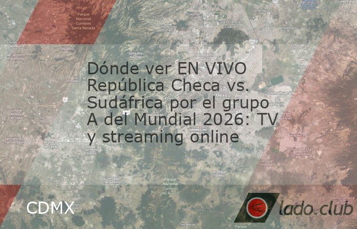 Dónde ver EN VIVO República Checa vs. Sudáfrica por el grupo A del ...