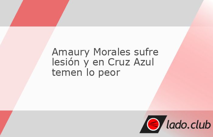 Las malas noticias médicas han tocado la puerta de Cruz Azul. Durante la sesión de entrenamiento de esta mañana de sábado, el juvenil y talentoso volante, Amaury Morales, sufrió una lesión que h
