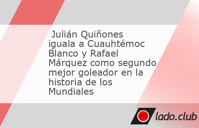 El delantero del Tricolor quedó a un tanto de igualar el récord de goleo mexicano en Copas del Mundo