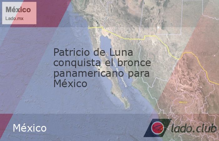 El patinador aguascalentense Patricio de Luna Marroquín conquistó la medalla de bronce en la prueba de 200 metros MCM, categoría Junior, durante el Campeonato Panamericano de Naciones 2026, celebra