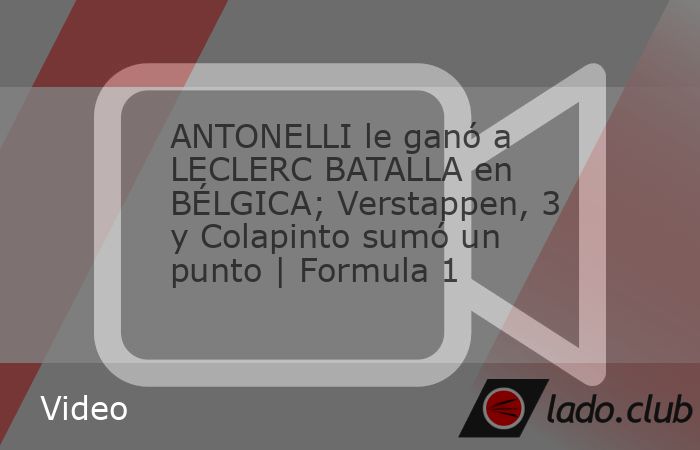 Luego de cuatro carreras, Antonelli cruzó la meta en el primer lugar y consiguió una valiosa victoria. Charles Leclerc finalizó segundo, mientras que Max Verstappen completó el podio. Por su parte
