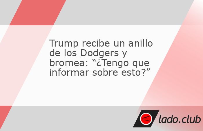 La visita de los Dodgers de Los Ángeles a la Casa Blanca dejó imágenes llamativas y declaraciones que mezclaron deporte, política y humor