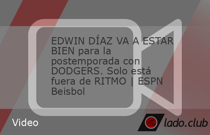 Edwin Díaz todavía tiene tiempo para recuperar su mejor versión y llegar en condiciones a la postemporada con los Dodgers. En ESPN Beisbol analizamos por qué su bajo rendimiento puede ser simpleme