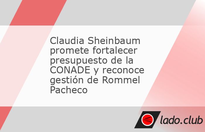 La presidenta Claudia Sheinbaum anunció que buscará ampliar los recursos destinados a la Comisión Nacional de Cultura Física y Deporte (CONADE), al tiempo que defendió el trabajo realizado por su