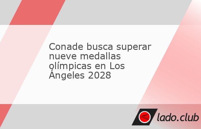 CIUDAD DE MÉXICO.- El director de la Comisión Nacional del Deporte (Conade), Rommel Pacheco, mantuvo la meta de superar nueve medallas en los Juegos Olímpicos que se celebrarán en Los Ángeles en 