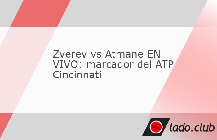 El cruce entre Alexander Zverev vs Terence Atmane se disputa este 17 de agosto de 2026 en el P&G Stadium Court, correspondiente a la Tercera Ronda de Cincinnati. Los aficionados pueden seguir el r