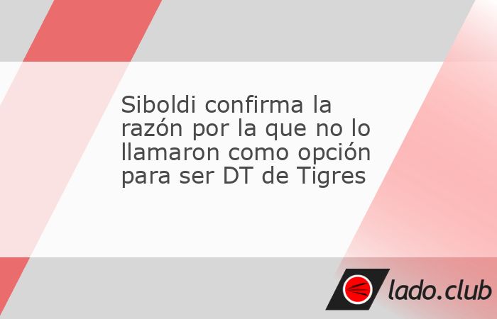 El estratega sostuvo una entrevista donde habló de su situación con el conjunto de la UANL. Este lunes, Robert Dante Siboldi sostuvo una entrevista con Claro Sports donde habló de cómo fue su sali