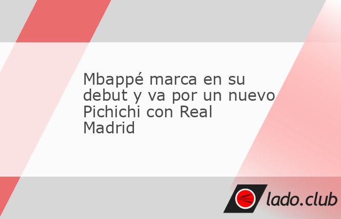 Mbappé abrió la temporada con gol y persigue un tercer Pichichi consecutivo con el gran Real Madrid en LaLiga 2026-2027.