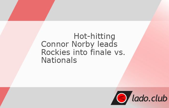  The Washington Nationals will try to cool off Colorado"s Connor Norby and earn a split of their four-game series with the Rockies on Thursday.,Norby b 