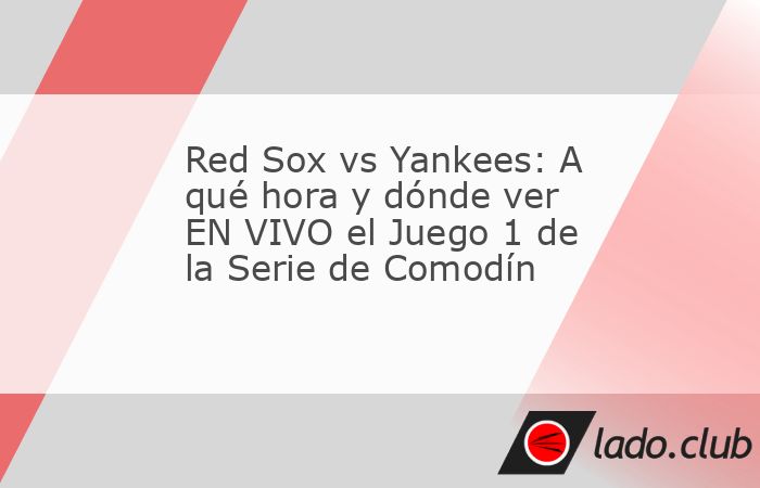 Una de las rivalidades más grandes del beisbol vuelve a encenderse en octubre. Boston Red Sox y New York Yankees se enfrentan este martes 29 de septiembre en el Juego 1 de la Serie de Comodín de la 