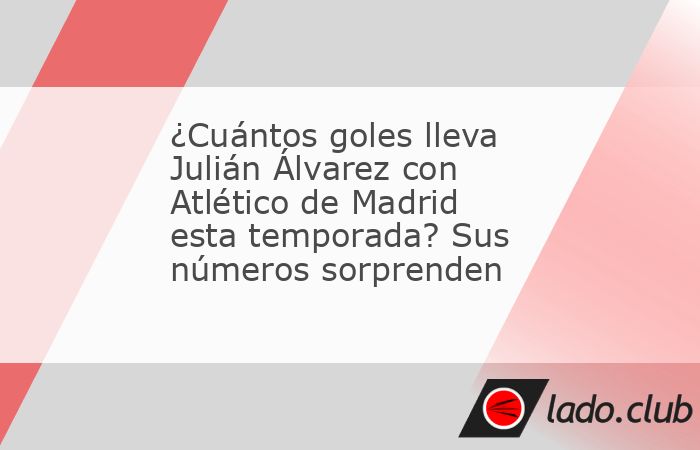 Julián Álvarez vuelve a estar en el centro de las miradas en Atlético de Madrid, que afrontará una nueva jornada de LaLiga ante Espanyol. El delantero argentino buscará recuperar su protagonismo 