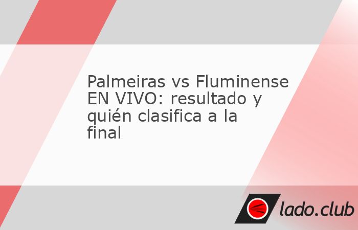 El cruce entre Palmeiras vs Fluminense corresponde a las semifinales de la CONMEBOL Copa Libertadores y se disputa el 21 de octubre de 2026 en el Nubank Parque. Todo el seguimiento del encuentro, con 