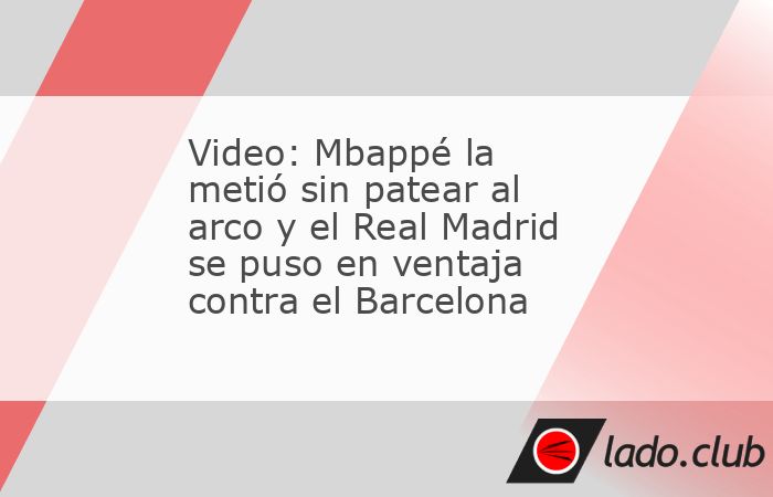 La pelota le rebotó al francés tras un rechazo de Gerard Martin, del Culé, y el equipo de Mourinho consiguió el 1 a 0 en el Camp Nou.